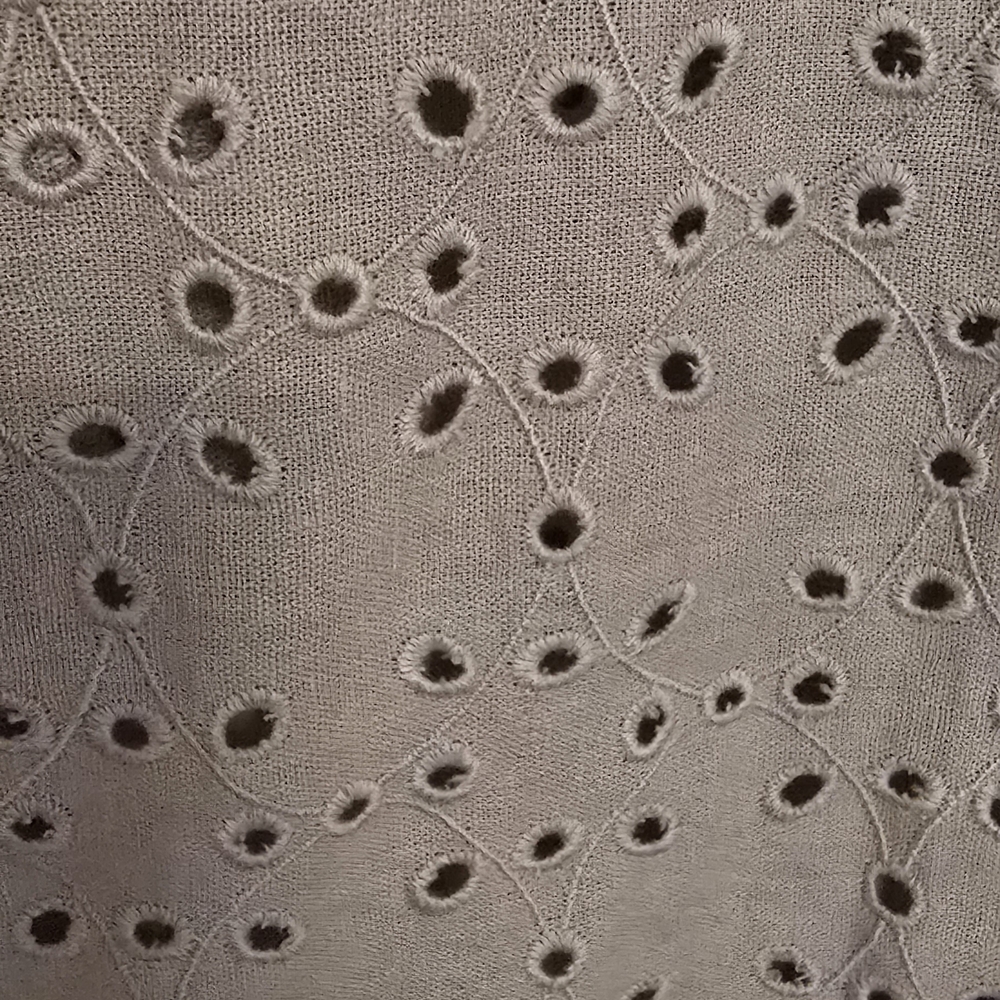 Zara Linen Elegant Gray Women's Jacket - Picture 3 of 4